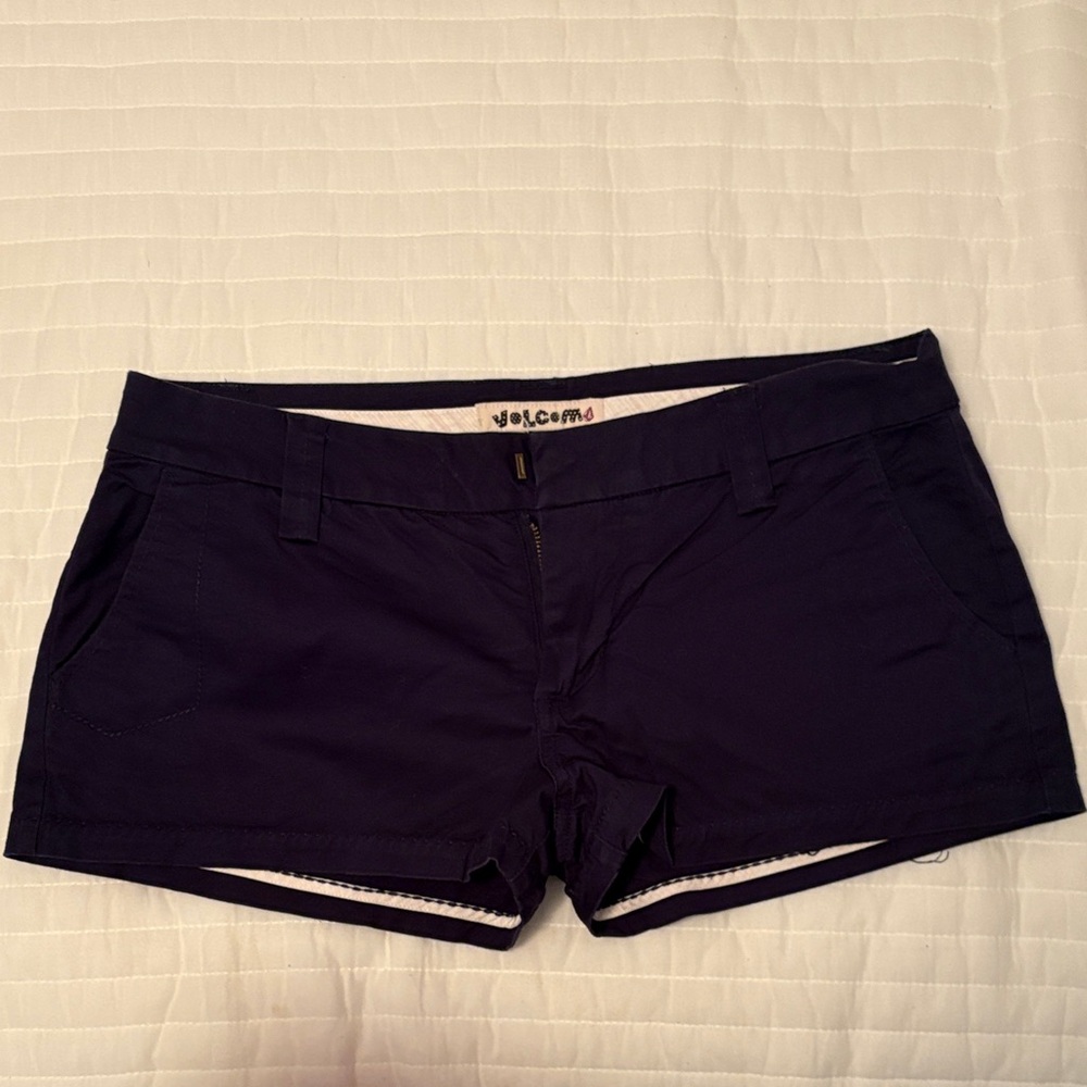 Volcom Women's Dark Blue Shorts